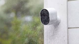 Arlo overvåkningskamera og Verisure alarm