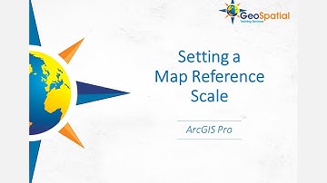 Setting a Map Reference Scale (ArcGIS Pro)