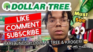 NEW Hidden Gems at Dollar Tree & Kroger! Must-See Rare Finds You Won’t Believe!