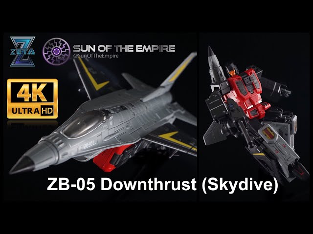 ZETATOYS　KRONOS　ZB-5　DOWNTHRUST Zeta Toys ZB-05 Downthrust Skydive Aerialbot Zeta Kronos