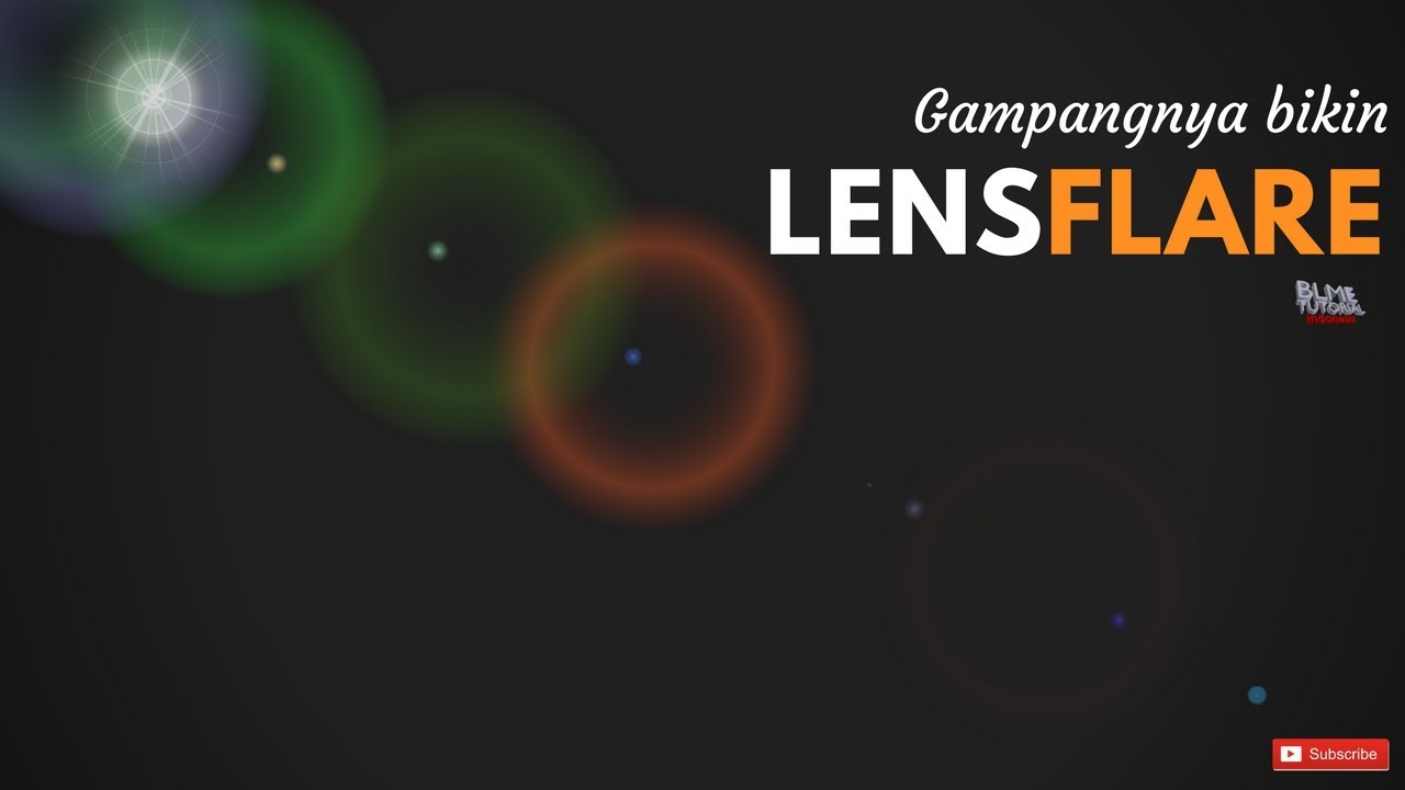 Membuat lens flare di blender - YouTube