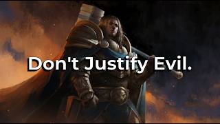 Arthas WAS Wrong.