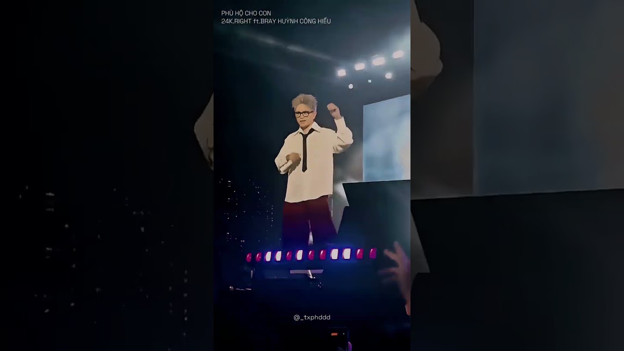 100125 | [FANCAM] PHÙ HỘ CHO CON - 24K.RIGHT ft.B RAY HUỲNH CÔNG HIẾU - ROTU2