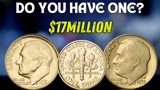 Unbelievable! These 10 Most Valuable Dimes In Your Pocket Change Could Make You A Millionaire!