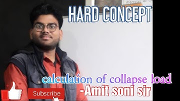 Calculation of collapse load (By kinematic and static method)