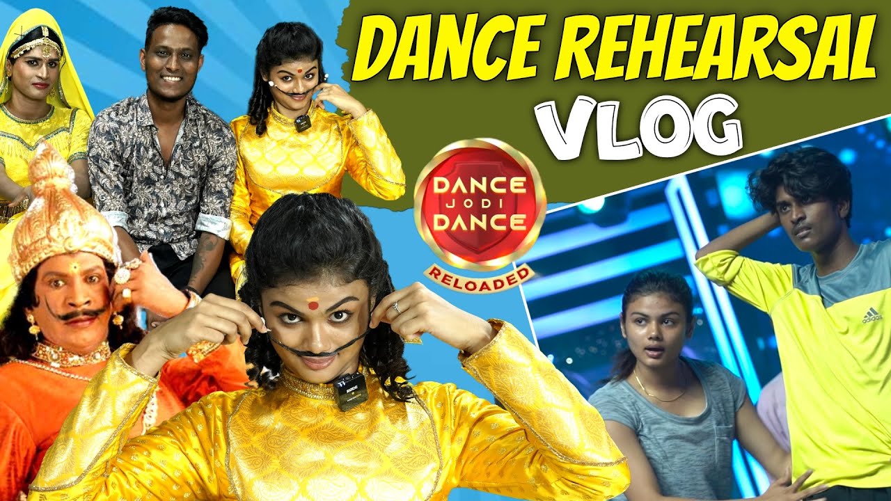 My Dance Rehearsal for Dance Jodi Dance Show💃🏻| 23ம் புலிகேசி Getup | Akshitha Ashok