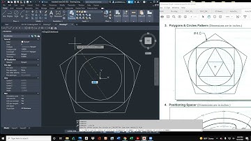 Polygons and Circles Pattern