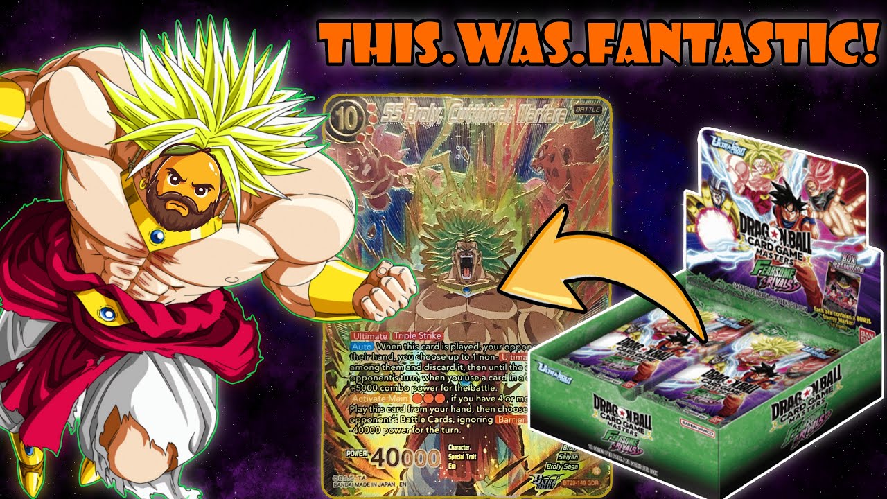 dragon ball super card game wiki *NEW* Fearsome Rivals Booster Box Opening! Masters DRAGON BALL SUPER DIVERS SDV3-018
