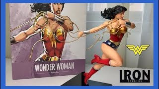 Wonder Woman statue by Ivan Reis - Iron Studios 1/10 Art Scale (Unboxing)