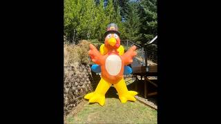Giant 12FT Inflatable Turkey: Thanksgiving Yard Decor Review