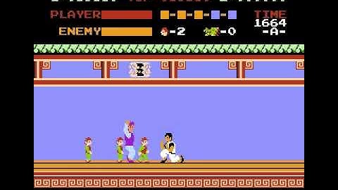 KungFu/Spartan (NES) Full Gameplay (No Cheats)