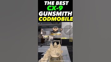 BEST CX9 GUNSMITH! #codmobile #callofduty #codm