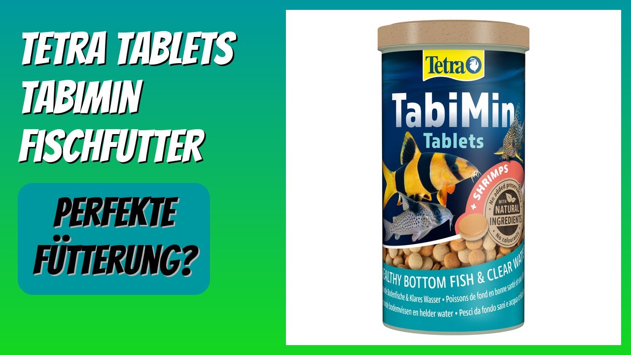 BEWERTUNG (2026): Tetra Tablets TabiMin Fischfutter. Infos