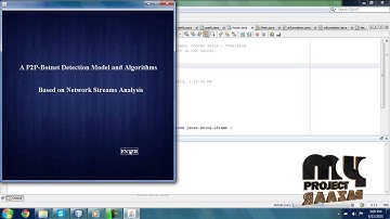 Final Year Projects 2015 | A P2P-Botnet Detection Model and Algorithms Based