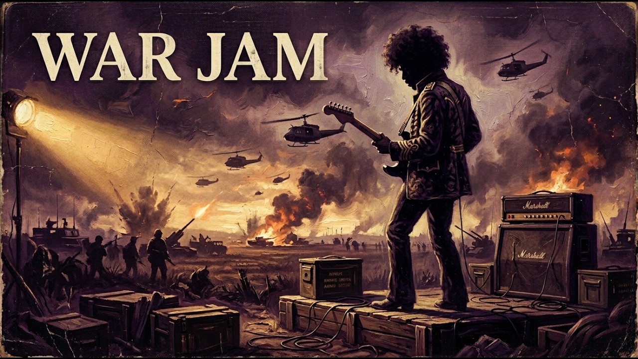 War Soundscape – Band of Gypsys Style Psychedelic Blues Jam (1969 Live War Zone Inspired)