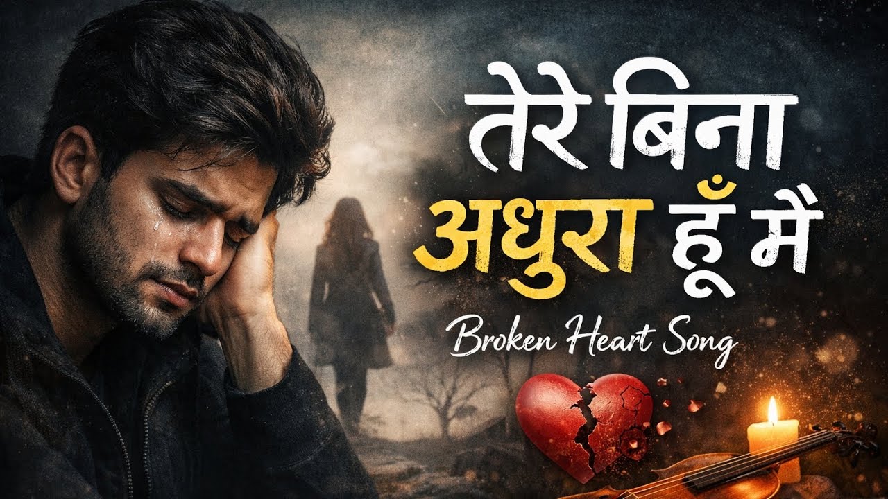 तेरे बिना अधूरा हूँ मैं 💔 | Heart Touching Sad Song 2026 | Broken Heart Love Story Song