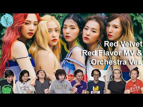 Classical x Jazz Musicians React: Red Velvet 'Red Flavor' Mv Orchestra Ver.