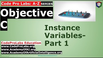 Objective C - Instance Variables- Part 1