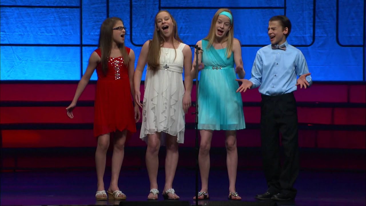 Vintage Mix Quartet This Land is Your Land (2015 Saturday Night