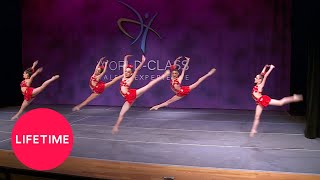 Watch the candy apples perform their lyrical-style group dance "stand
up" in this clip from season 5, episode 13, "mackenzie's time to
shine." #dancemoms #a...