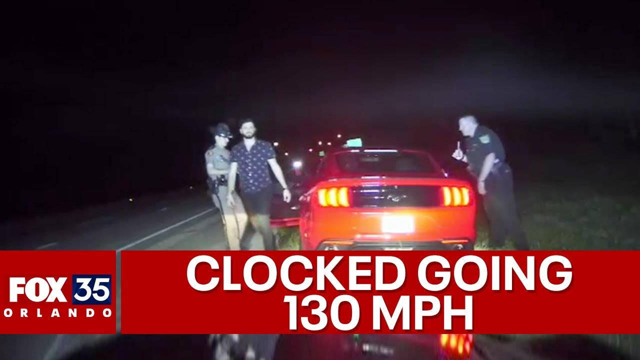 Driver racing 130 mph on I-95 was drunk: FHP - YouTube