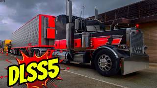 DLLS 5 en American Truck Simulador  con Cámara real juego Realistic desde GFORNOW ANDROID screenshot 2