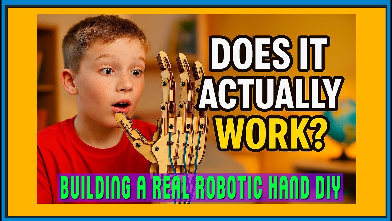 Smartivity DIY Robotic Mechanical Hand STEM Toy for Kids 8-9-10-11-12 ...