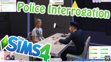 Detective Career - Interrogating a Suspect | The Sims 4 Episode 5