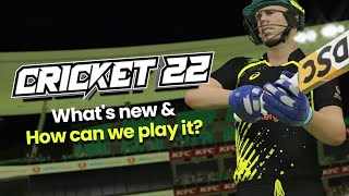 Cricket 22: What's new and How can we play it? #cricket22gamereview #cricket22videogame screenshot 2