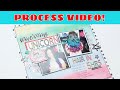 Scrapbooking Process: Awesome Unicorn Hair