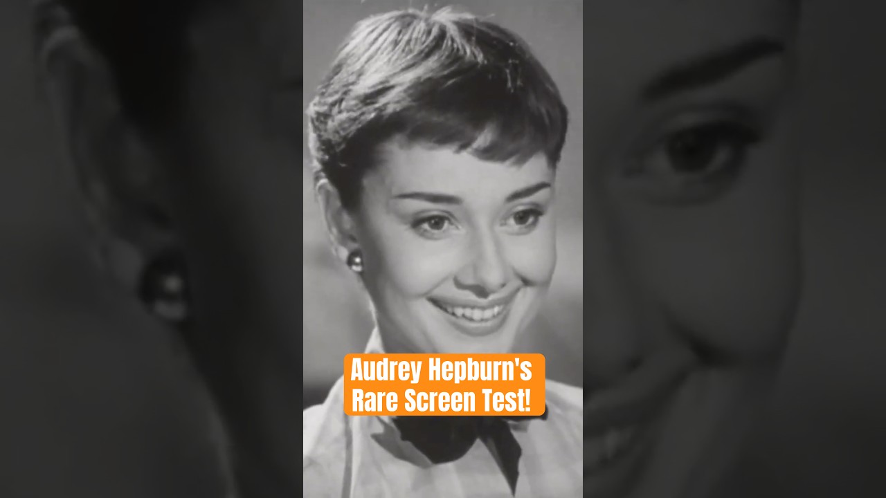 Audrey Hepburn’s Rare Screen Test Footage For 'Roman Holiday'