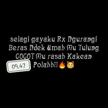 Cocotmu rasah kakean polah