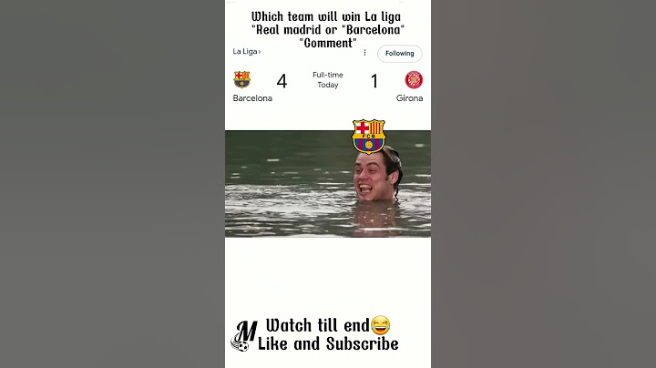 Barcelona VS Girona| Real madrid situation| La liga #football #fyp