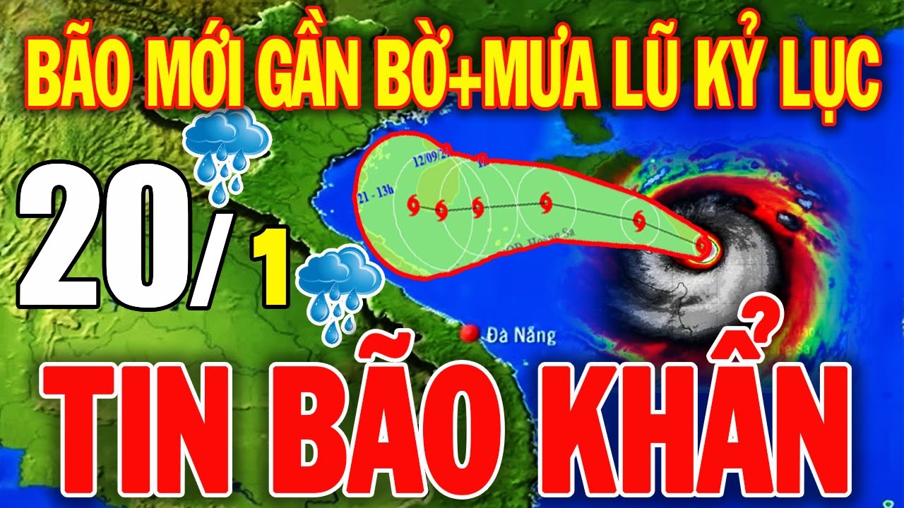 🔴[Trực Tiếp] Dự Báo Bão Mới Nhất,Không Khí Lạnh Tràn Về Miền Bắc | Thời tiết ngày mai 20/1/2026