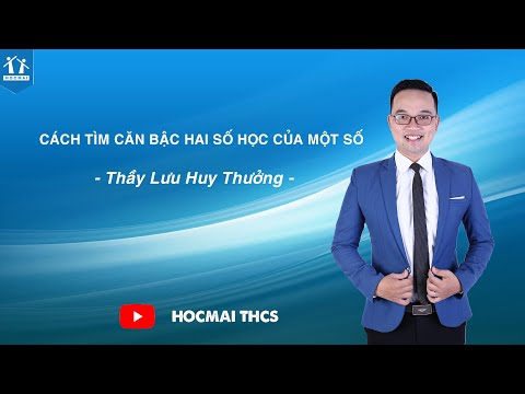 Video Cách tìm căn bậc hai số học của một số - Toán 9 - Thầy... - YouTube