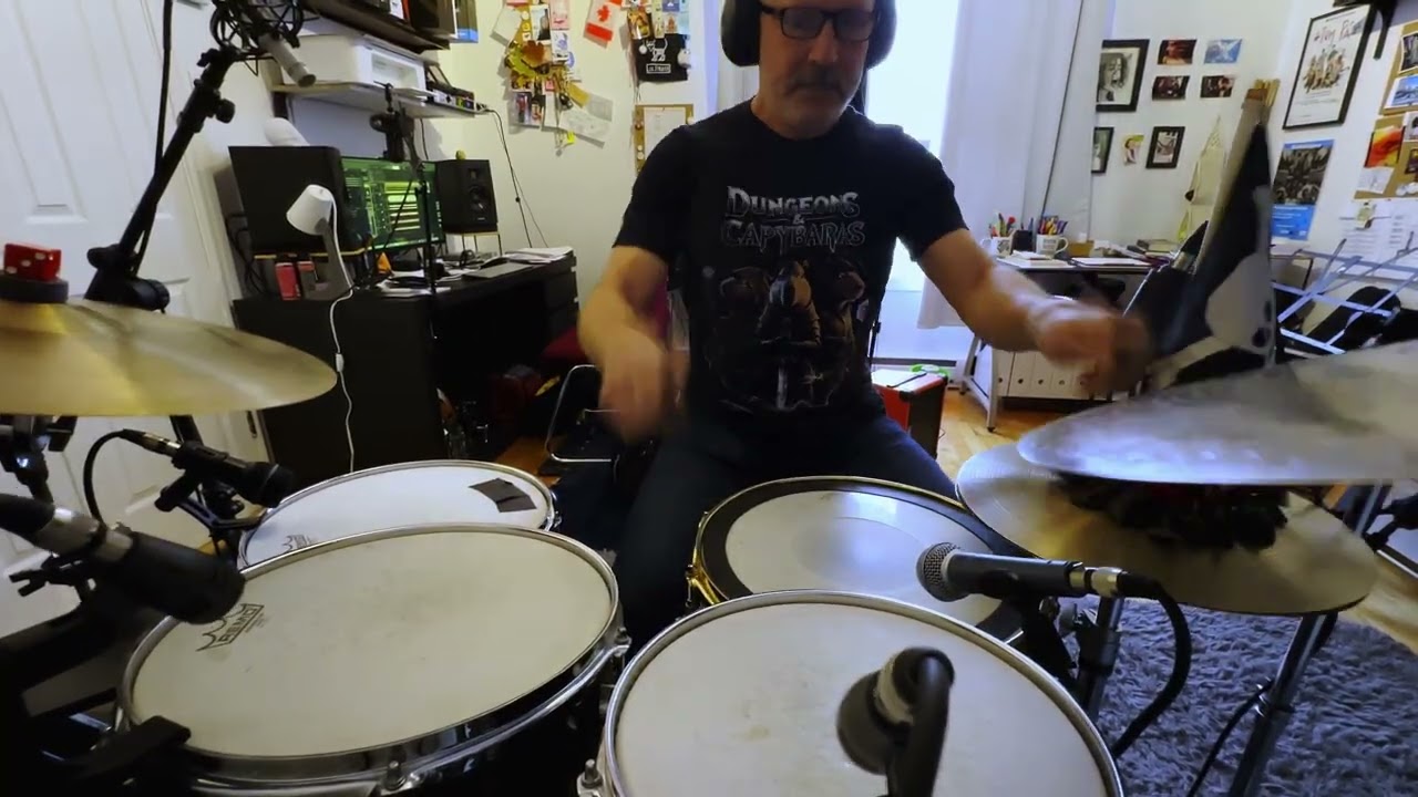 Recording drums #79 - That's Good (Devo)