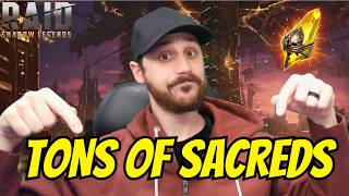MASSIVE SACRED SHARD OPENING LEFT ME SPEECHLESS | RAID Shadow Legends | RSL