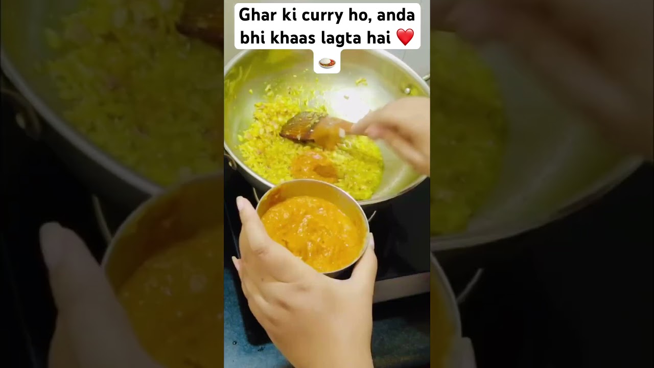 Spicy Egg Curry 🔥🍳 Easy & Tasty Recipe | #shorts #eggcurry #homemade #easyrecipe #comfortfood