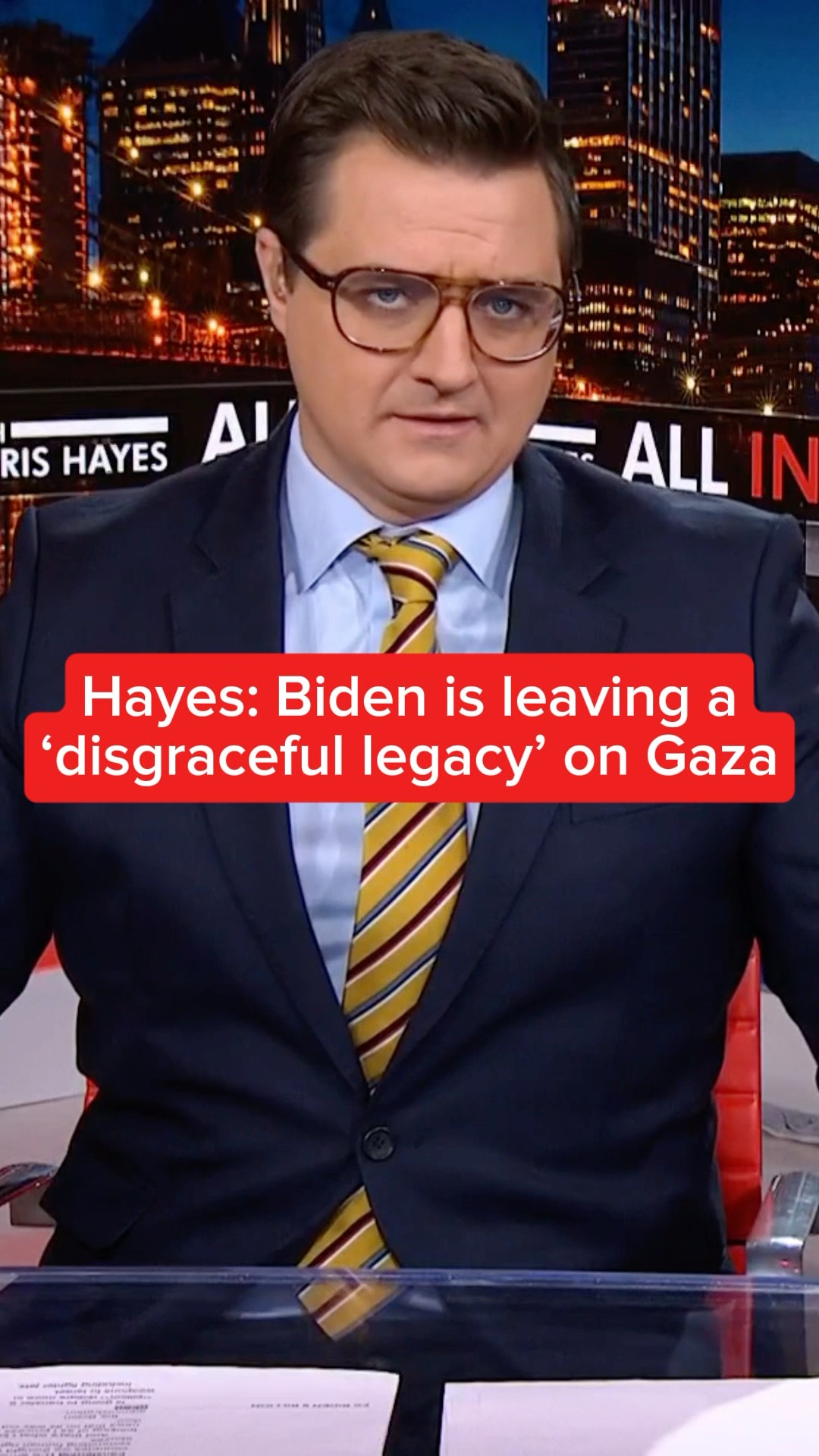 Hayes: Biden is leaving a 'disgraceful legacy' on Gaza