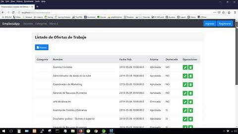 Curso Spring Boot & Spring Data JPA - 49.Crear una nueva implementación de IVacantesService con BD