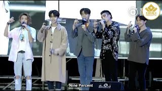 [ENG SUB] 180818 Nine Percent at Weibo Fan Festival Livestream