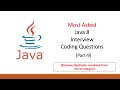 Java 8 Coding Interview Question Part-9 Most asked question using stream #java8 #javainterview #java