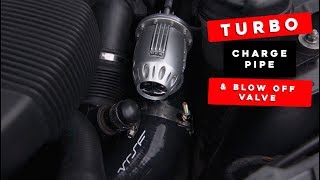 VRSF Charge pipe and HKS blow off valve install (BMW 335i)
