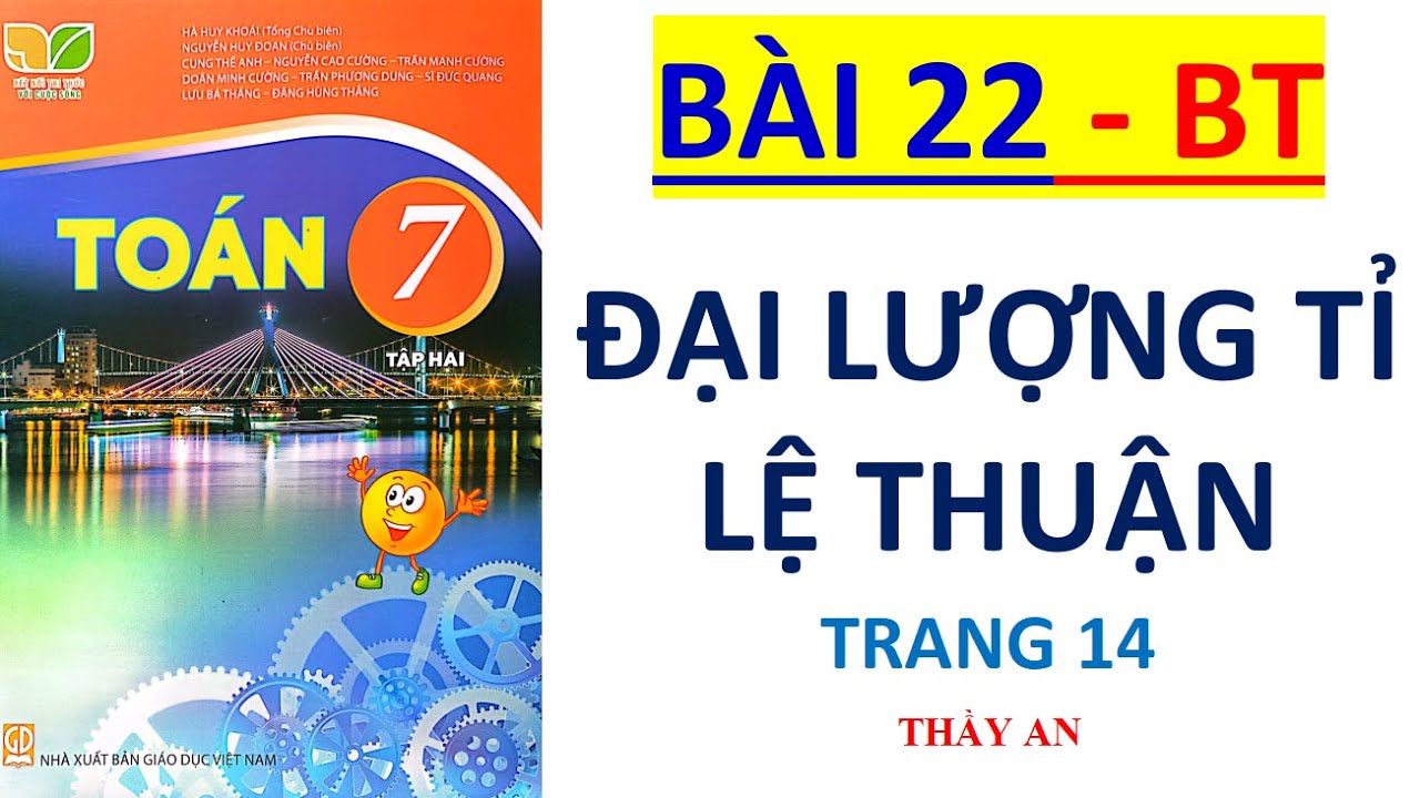 Toán lớp 7 (Tập 2) KẾT NỐI TRI THỨC Bài 22: ĐẠI LƯỢNG... - youtube