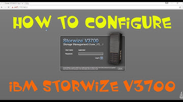 IBM storwize v3700 configuration part01(Initial setup)