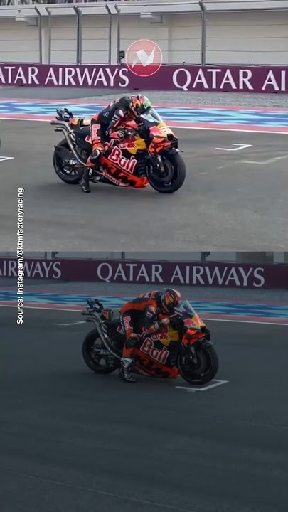 Brad Binder and Maverick Vinales Practice Starts in Qatar