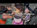 Weekend of Training for My FIRST Triathlon | DEXA Scan, Swim Fails, Ice Bath