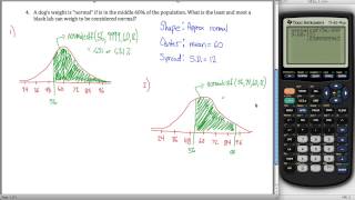 Normal Distribution Probabilities