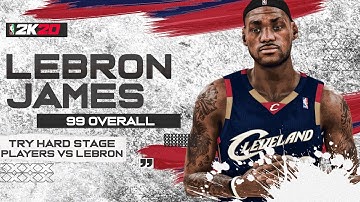 Stage TRYHARDS Attempt To Stop My 99 OVR LEBRON JAMES Build On NBA 2K20! NBA 2K20 BEST BUILD!