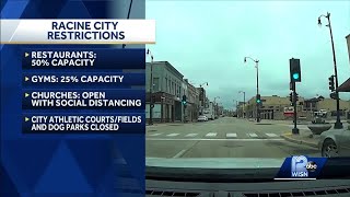 Racine brings back coronavirus restrictions
